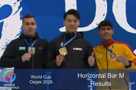 2026 Osijek World Cup - Men's High Bar Final.webp